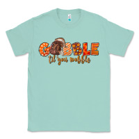 Seafoam Fall Gobble Gobble Til You Wobble Classic Tee - LillyAllenDesigns