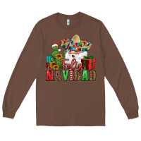 Chestnut feliz navidad Spanish Christmas Long Sleeve Tee - Jasminsmagicworld