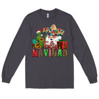 Smoke feliz navidad Spanish Christmas Long Sleeve Tee - Jasminsmagicworld