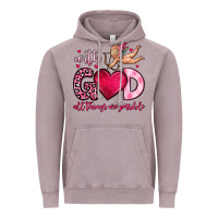Vintage Zinc with god all things are possible Vintage Hoodie - OliviaCreatesArt