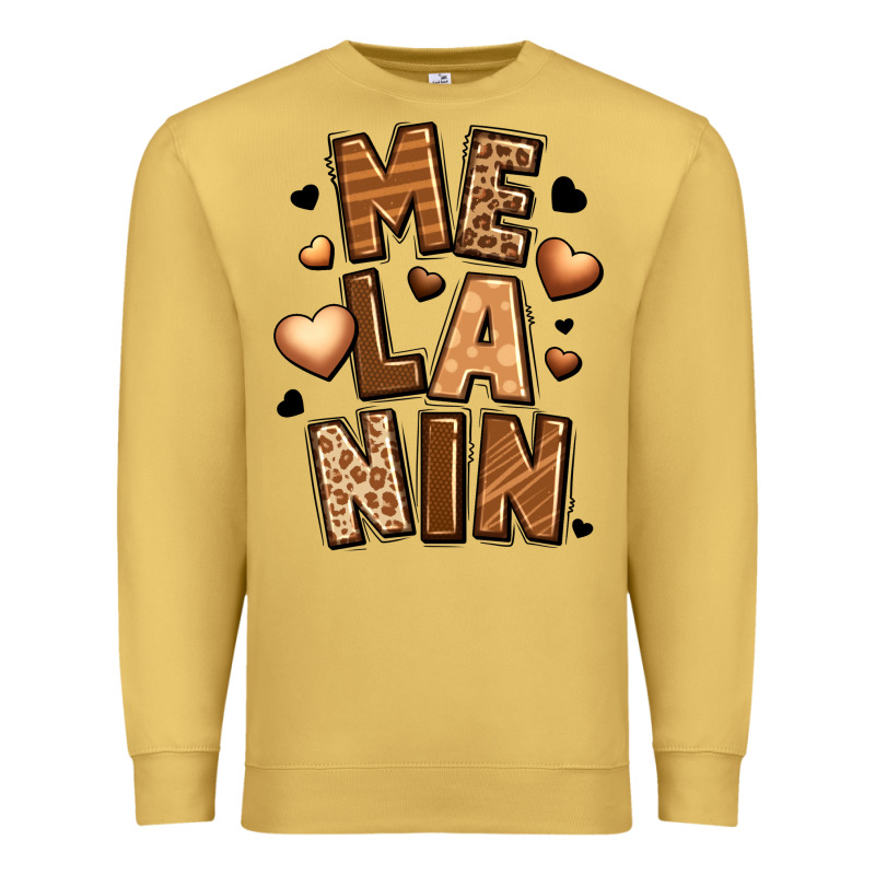 Melanin Premium Sweatshirt by LillyAllenDesigns | Teevron
