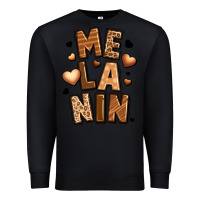 Black melanin Premium Sweatshirt - LillyAllenDesigns