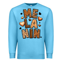 Ocean Blue melanin Premium Sweatshirt - LillyAllenDesigns