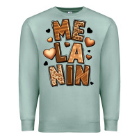 Seafoam melanin Premium Sweatshirt - LillyAllenDesigns