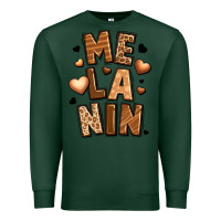 Sports Green melanin Premium Sweatshirt - LillyAllenDesigns