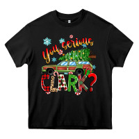Black you serious clark Heavy Core Tee - Zillion Design Studio