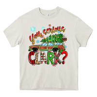 Cream you serious clark Heavy Core Tee - Zillion Design Studio