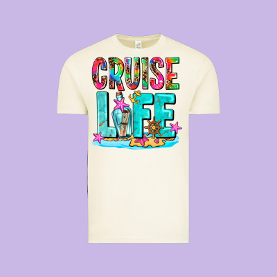 Cruise  Life Vintage Tee Designed By Adodesignshop