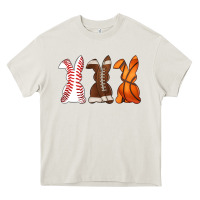 Cream western easter support bunny Heavy Core Tee - Artiststas