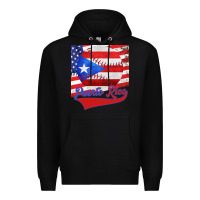 Black Puerto Rico Baseball Premium Hoodie - Bettercallsaul