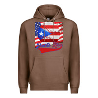 Chestnut Puerto Rico Baseball Premium Hoodie - Bettercallsaul