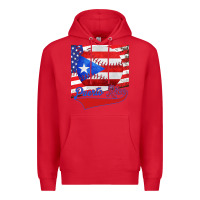Red Puerto Rico Baseball Premium Hoodie - Bettercallsaul