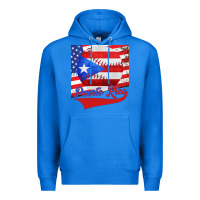 True Royal Puerto Rico Baseball Premium Hoodie - Bettercallsaul