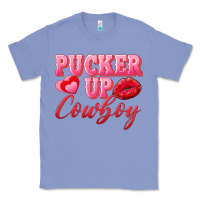 Colony Blue pucker up cowboy Classic Tee - AdoDesignShop