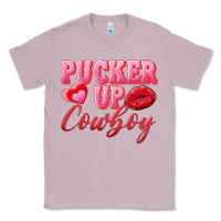 Lilac pucker up cowboy Classic Tee - AdoDesignShop