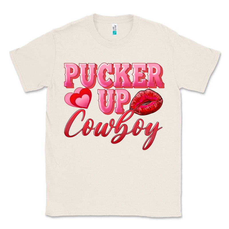 Pucker Up Cowboy Classic Tee by AdoDesignShop | Teevron