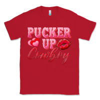 Red pucker up cowboy Classic Tee - AdoDesignShop