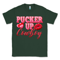 Sports Green pucker up cowboy Classic Tee - AdoDesignShop