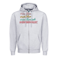 Heather Grey grandma life Zipper Hoodie - MaliasSmallBusiness