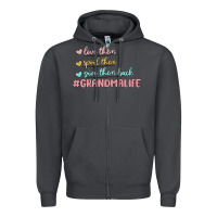 Smoke grandma life Zipper Hoodie - MaliasSmallBusiness