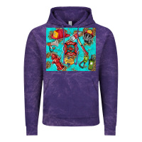 Cloud Purple firefighter elementary Vintage Hoodie - HRA Design Shop