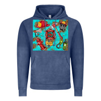 Vintage Denim firefighter elementary Vintage Hoodie - HRA Design Shop