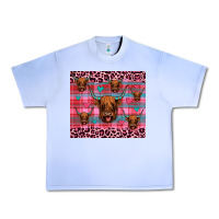 Grape Ice highland cow valentines Urban Heavy Tee - JahusDesignShop