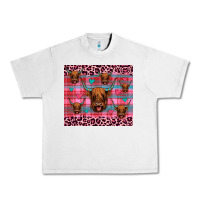 Lunar Rock highland cow valentines Urban Heavy Tee - JahusDesignShop