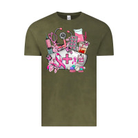 Vintage Olive nurse cancer Vintage Tee - AdoDesignShop