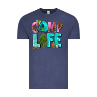 Vintage Denim camp life Vintage Tee - AdoDesignShop