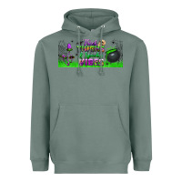 Sage thick thighs and spooky vibes libbey glass Heavyweight Hoodie - BundleAndBundleShop
