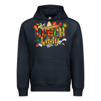 Navy cinco de mayo lunch lady Urban Hoodie - CowGirlArtShop