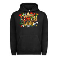 Pigment Black cinco de mayo lunch lady Urban Hoodie - CowGirlArtShop
