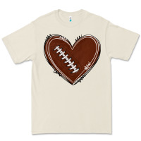 Bone american football heart Premium Tee - texasbilliewilder
