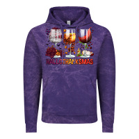 Cloud Purple hallothanksmas halloween thanksgiving  christmas wine Vintage Hoodie - FaDigitalArtStudio