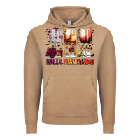 Vintage Coffee hallothanksmas halloween thanksgiving  christmas wine Vintage Hoodie - FaDigitalArtStudio