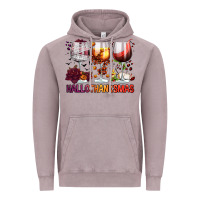 Vintage Zinc hallothanksmas halloween thanksgiving  christmas wine Vintage Hoodie - FaDigitalArtStudio