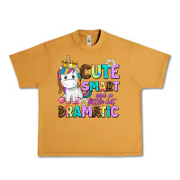 Peanut Butter cute smart and a little bit dramatic unicorn Urban Heavy Tee - AdoDesignShop