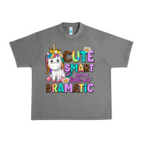 Tornado cute smart and a little bit dramatic unicorn Urban Heavy Tee - AdoDesignShop