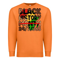 Carrot black history month Premium Sweatshirt - LillyAllenDesigns