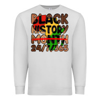 Dove Grey black history month Premium Sweatshirt - LillyAllenDesigns