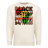 Sandshell black history month Premium Sweatshirt - LillyAllenDesigns