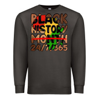 Smoke black history month Premium Sweatshirt - LillyAllenDesigns