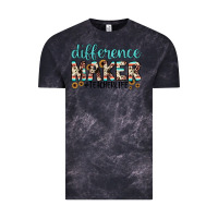 Cloud Black difference maker Vintage Tee - JahusDesignShop