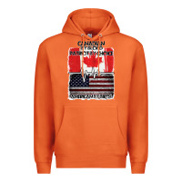 Carrot American By Birth Canadian By Blood Patriot By Choice Premium Hoodie - Bettercallsaul