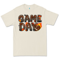 Bone game day football leopard Premium Tee - Zillion Design Studio