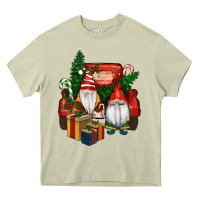 Mossy Christmas Truck And Gnome Heavy Core Tee - RanaPortraitStore