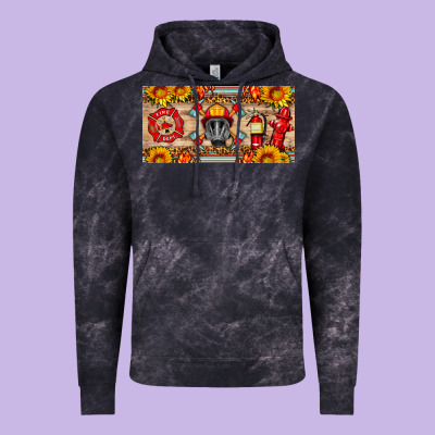 Firefighter Air Mask Sunflower And Elementary License Plate Vintage Hoodie Designed By Hra Design Shop