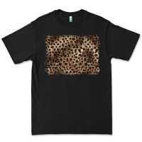 Black handdrawn leopard pattern brown Premium Tee - BarkalooDesign