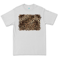 Dove Grey handdrawn leopard pattern brown Premium Tee - BarkalooDesign